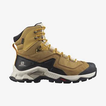 Yellow Men's Salomon QUEST ELEMENT GORE-TEX Hiking Boots | USA-M2406